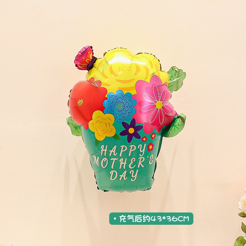 Mother's Day Decorative Aluminum Foil Balloons