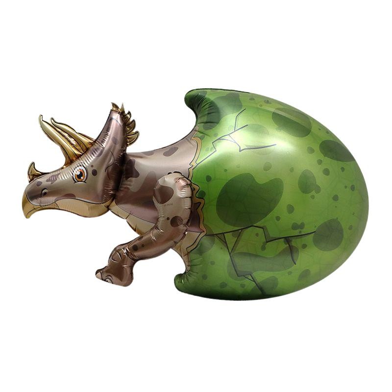Billion Balloons 4D Standing Dinosaur Egg Shape Cartoon Balloon Dinosaur