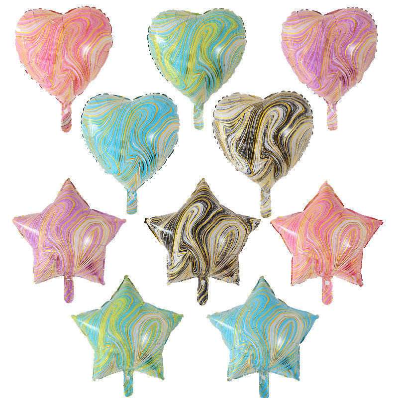 Billion Balloons New 18-Inch Love Star Aluminum Balloon
