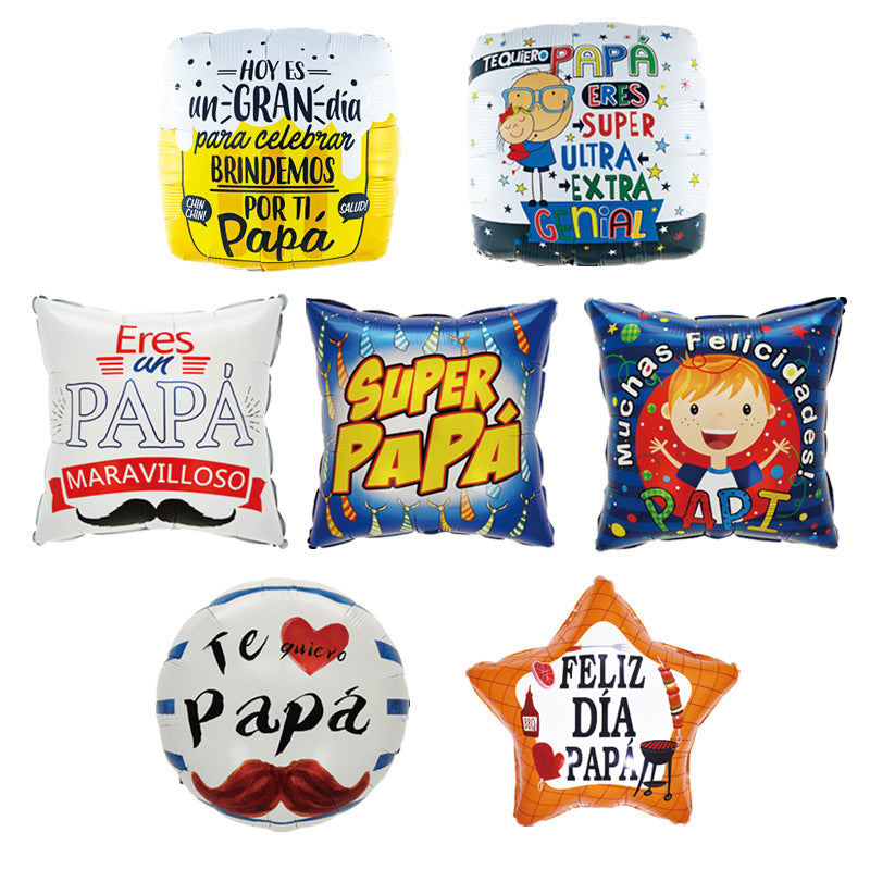 18inch Spanish Fathers Day Blessing Dad Joy Balloons Wholesale