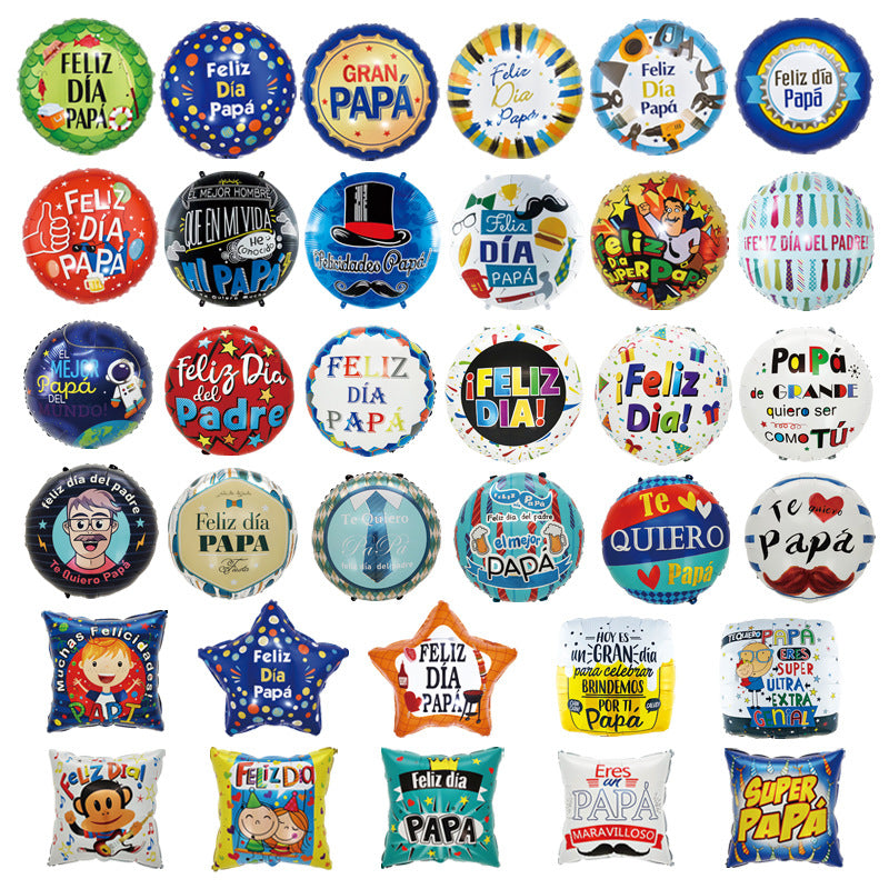 18inch Spanish Fathers Day Blessing Dad Joy Balloons Wholesale