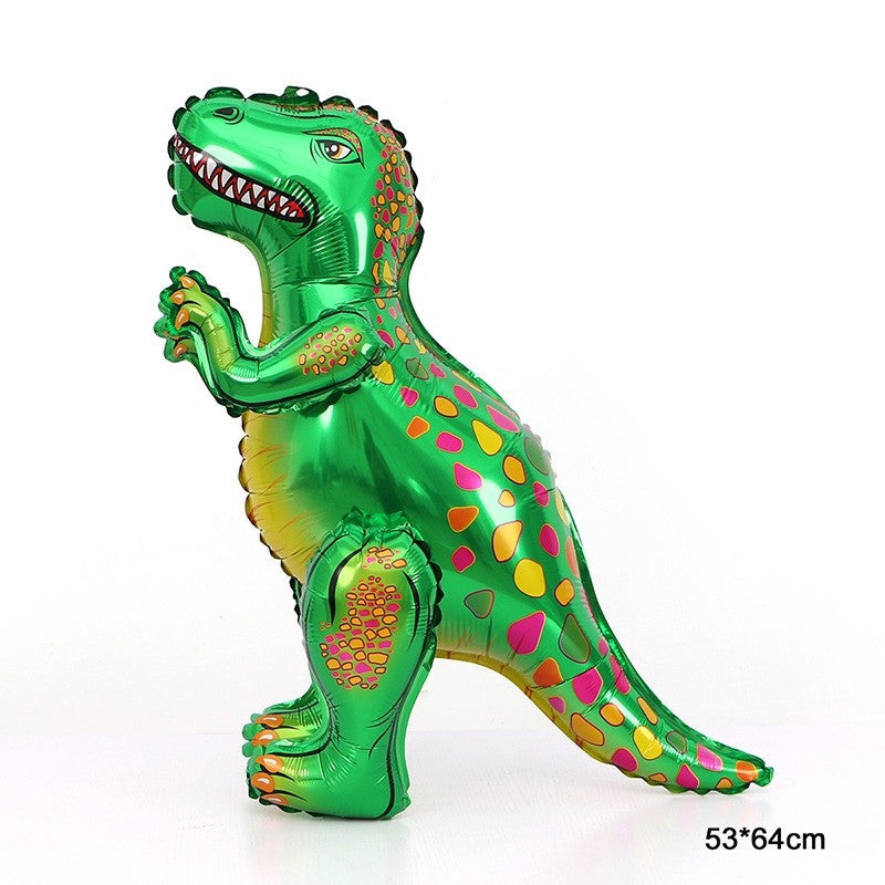 Billion Balloons 3D Standing Large Dinosaur Cartoon Aluminum Film Balloon
