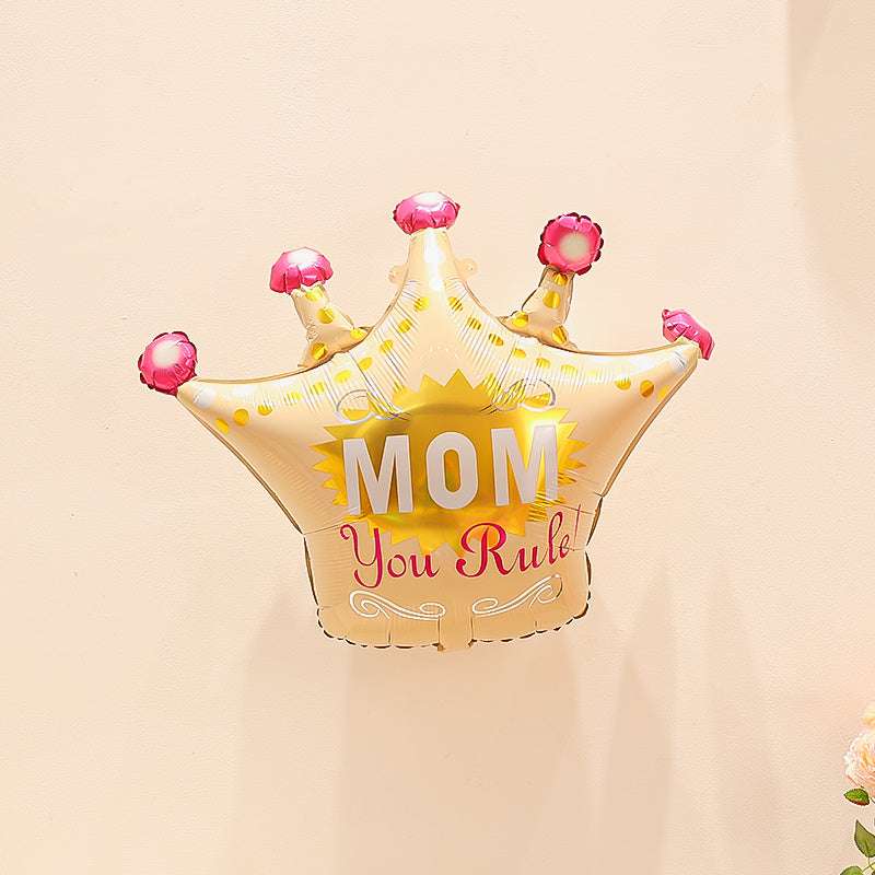 Mother's Day Decorative Aluminum Foil Balloons