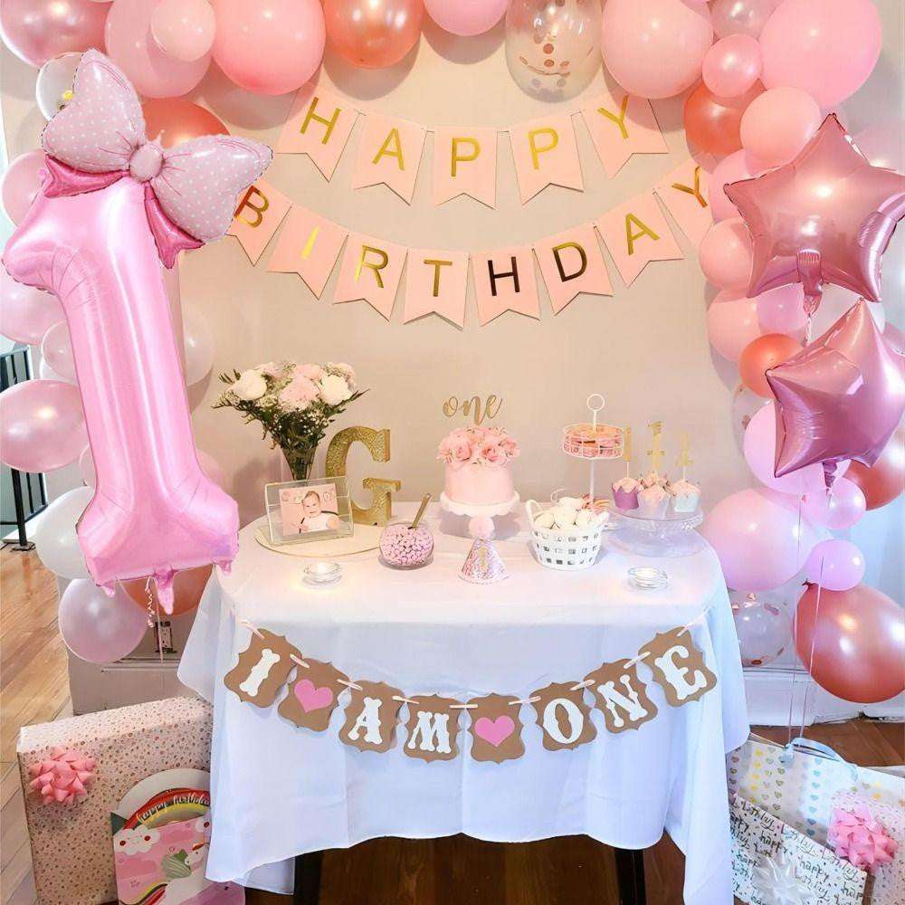 Billion Balloons Birthday Number Ballons, 40 Inch Princess Birthday Jumbo Number Balloon