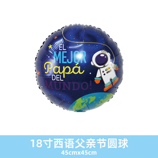 18inch Spanish Fathers Day Blessing Dad Joy Balloons Wholesale
