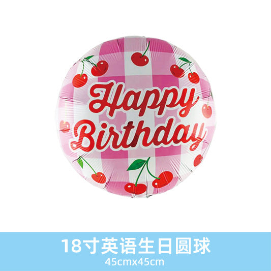 Wholesale 18inch Happy Birthday Balloon Decoration