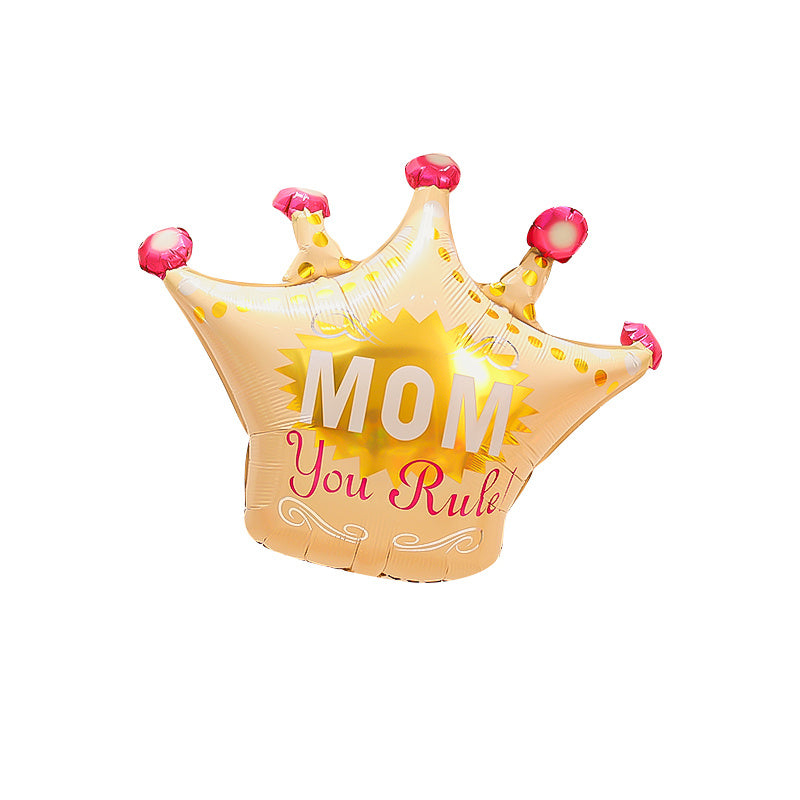 Mother's Day Decorative Aluminum Foil Balloons