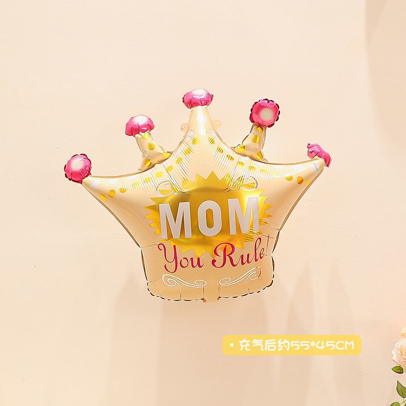 Mother's Day Decorative Aluminum Foil Balloons