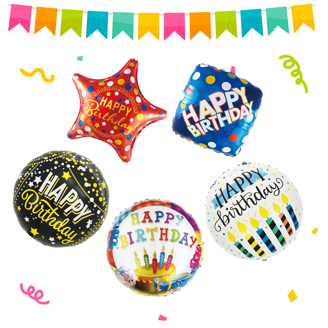 Wholesale 18inch Happy Birthday Balloon Decoration