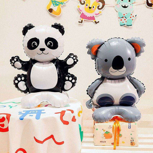 Billion Balloons Cute Cartoon Animal Standing Aluminum Film Balloon