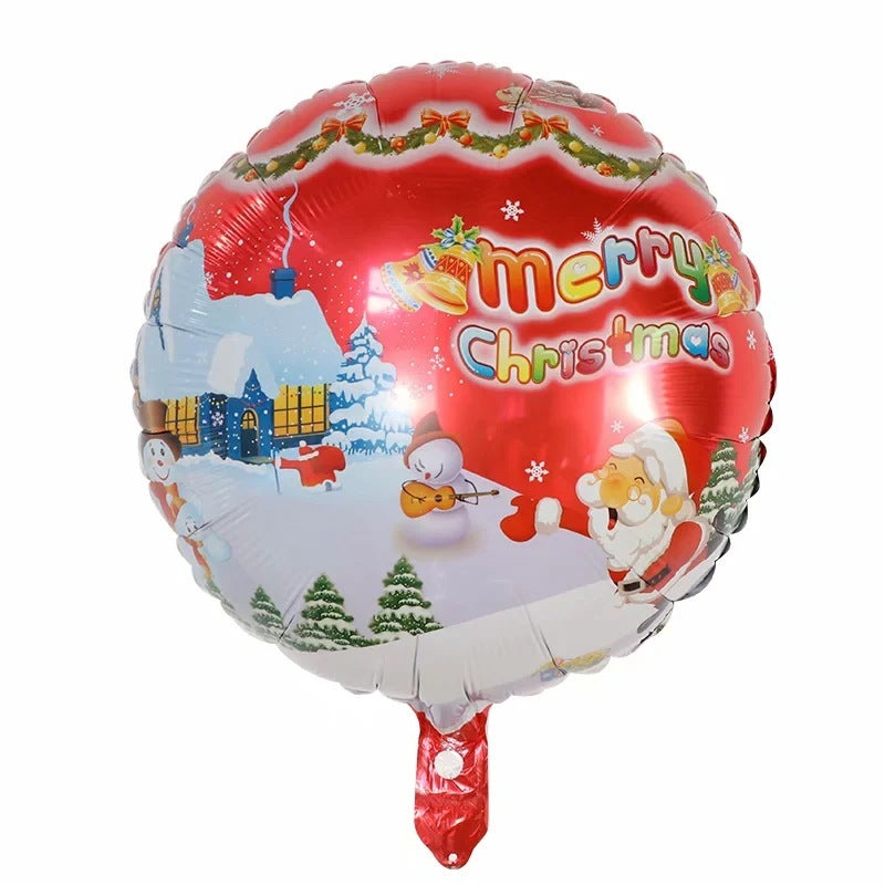 18-Inch Christmas Children's Aluminum Film Decorative Balloon