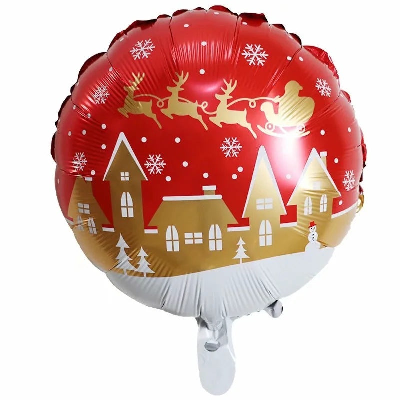18-Inch Christmas Children's Aluminum Film Decorative Balloon
