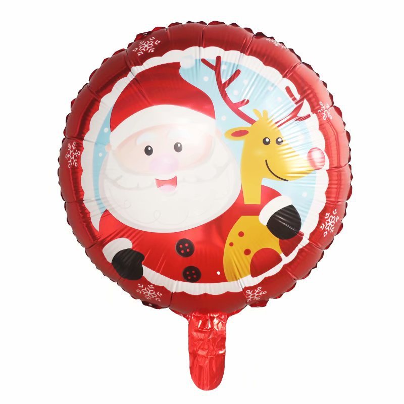 18-Inch Christmas Children's Aluminum Film Decorative Balloon