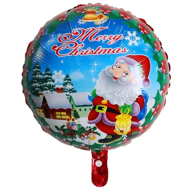18-Inch Christmas Children's Aluminum Film Decorative Balloon