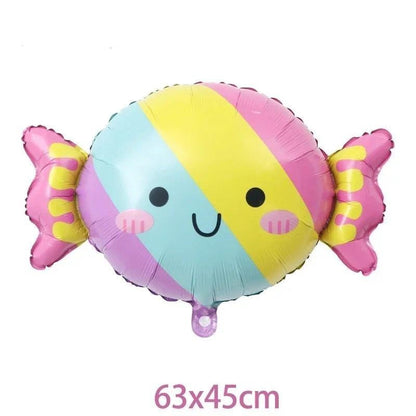 Billion Balloons 1/6Pcs Ice Cream Candy Dessert Series Balloons
