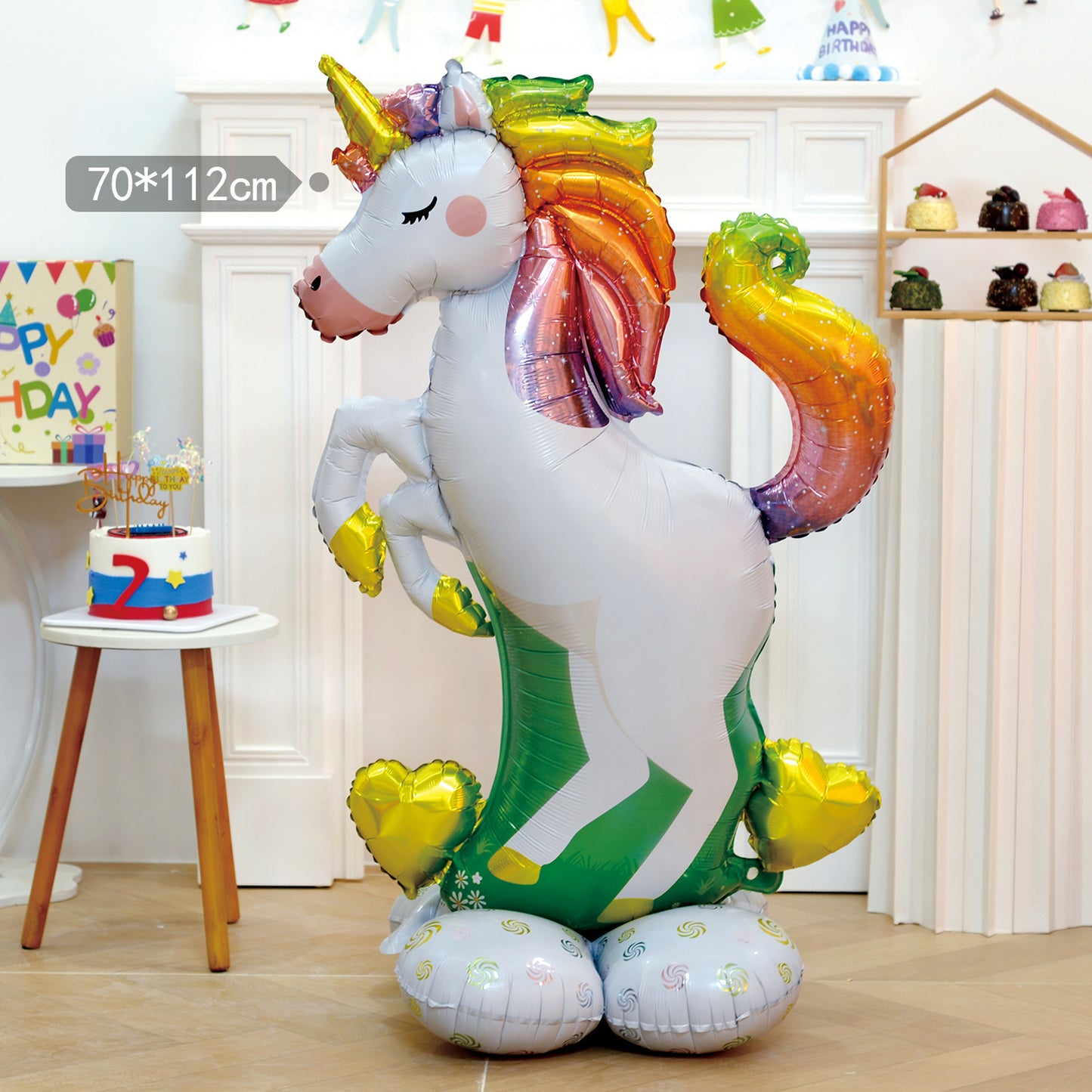 Large Cartoon Aluminum Film Balloon Standing Base Party Min.50PCS
