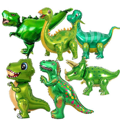 Billion Balloons 3D Standing Large Dinosaur Cartoon Aluminum Film Balloon