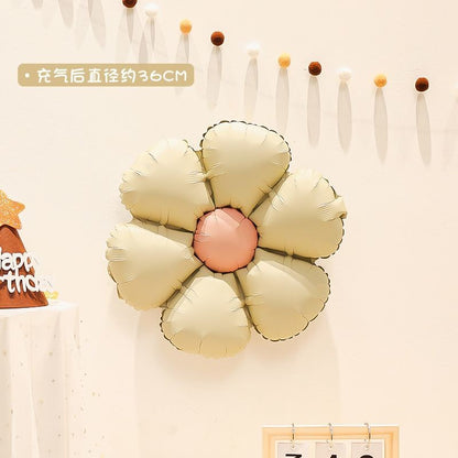 Billion Balloons INS Style Matte Bear Cake Aluminum Film Balloons Min.50PCS