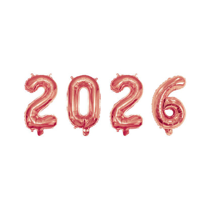 16" 32" New Year Balloons for 2026 - Min.10PCS
