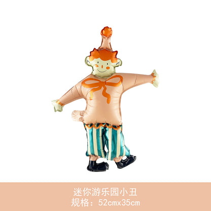 Wholesale Aluminum Foil Horse Balloons Birthday Min.50PCS