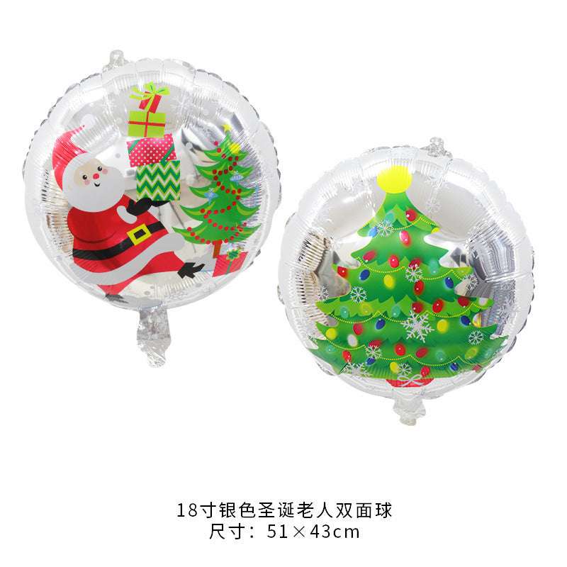 18-Inch Christmas Children's Aluminum Film Decorative Balloon