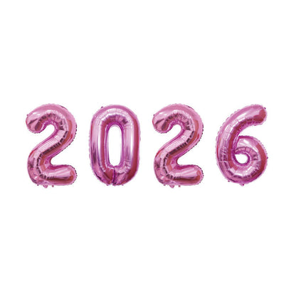 16" 32" New Year Balloons for 2026 - Min.10PCS