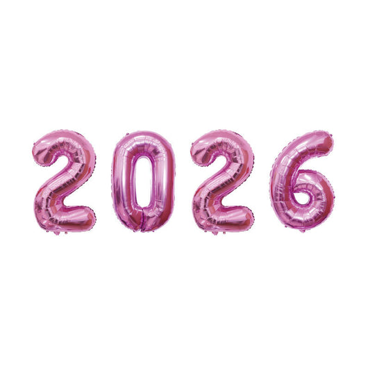 16" 32" New Year Balloons for 2026 - Min.10PCS