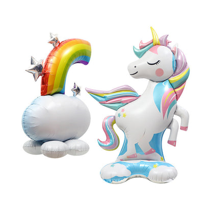 Toys Balloon Romantic Cute Oversized Unicorn Cartoon Aluminum Balloon