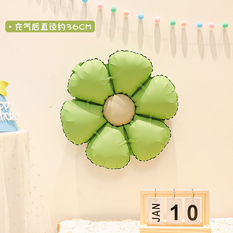 Billion Balloons INS Style Matte Bear Cake Aluminum Film Balloons Min.50PCS