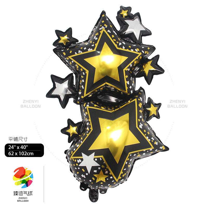 Billion Balloon Photography Camera Microphone Radio Skate Aluminum Foil Balloons