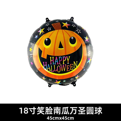 18 Inch Balloon Skull Bat Spider Pumpkin Halloween Decor Min.50PCS