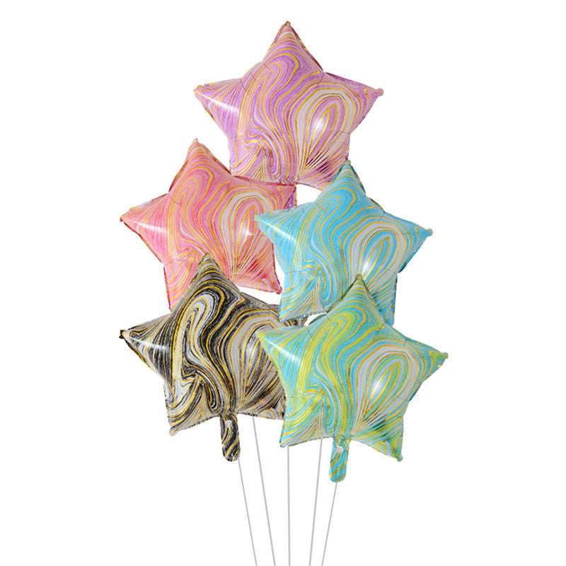 Billion Balloons New 18-Inch Love Star Aluminum Balloon