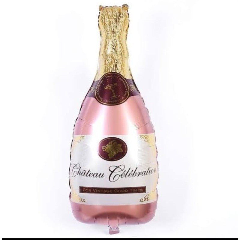 Billion Balloons Big size Champagne Wine Bottle Aluminum Foil Balloon Min.50PCS