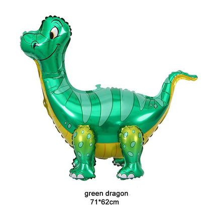Billion Balloons 3D Standing Large Dinosaur Cartoon Aluminum Film Balloon