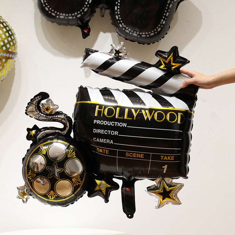 Billion Balloon Photography Camera Microphone Radio Skate Aluminum Foil Balloons