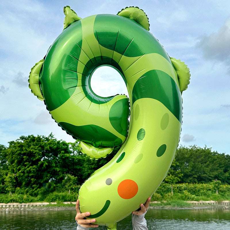 Billion Balloons 40inch Cartoon Animal Shaped Number Balloons