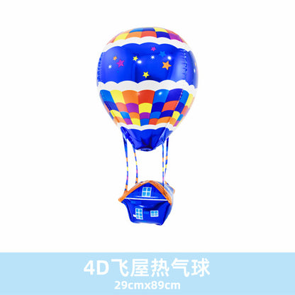 Promotional 3D 4D Floating Balloon Hot Air Gift Original Aluminum Film 50pcs Min.