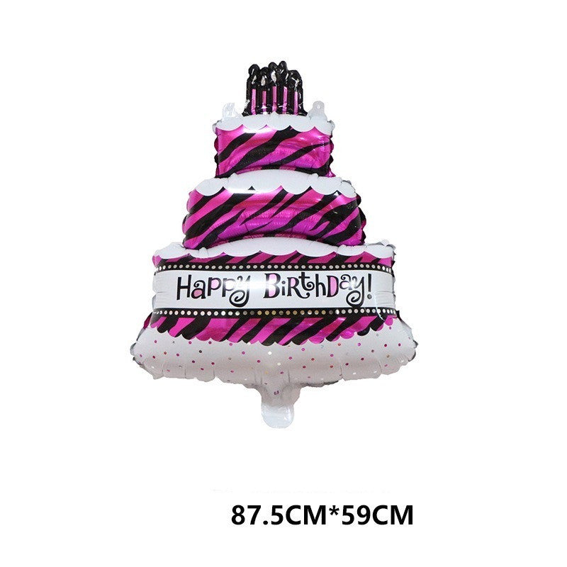 Billion Balloons 2/3Feet Teddy Bear Cakes Foil Balloon