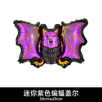 Mini Halloween Decor Balloons Ghost Festival Bat Pumpkin Skull Film Min.100PCS