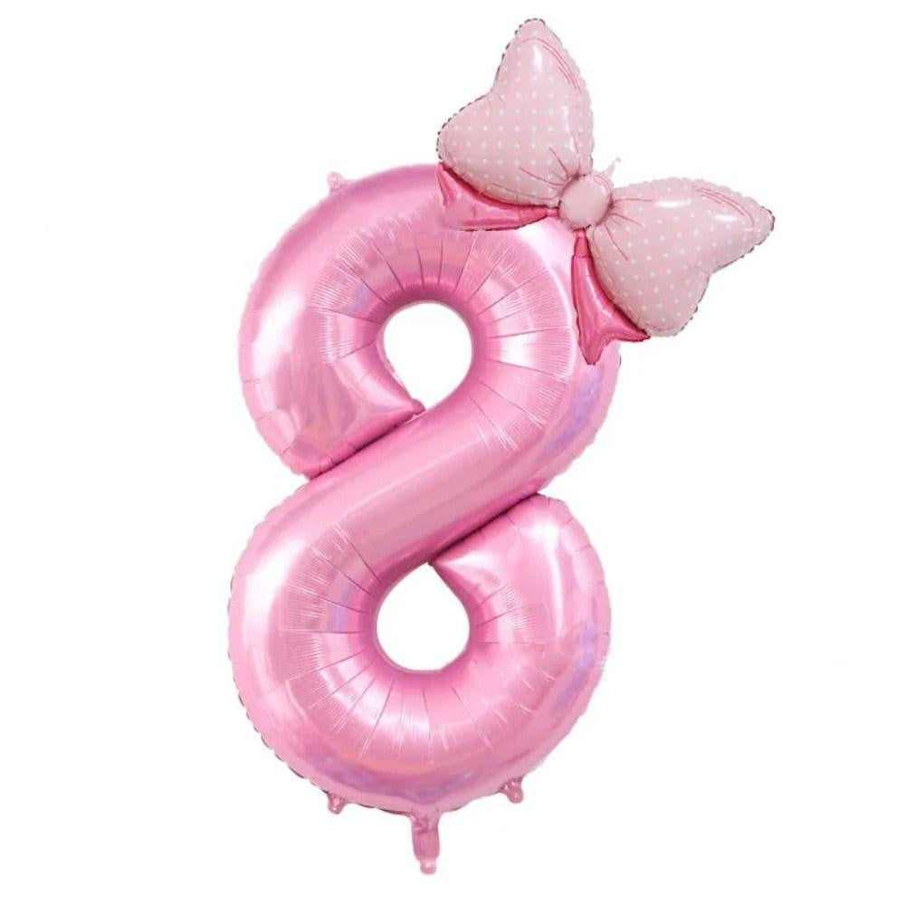 Billion Balloons Birthday Number Ballons, 40 Inch Princess Birthday Jumbo Number Balloon