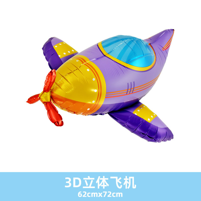 Promotional 3D 4D Floating Balloon Hot Air Gift Original Aluminum Film 50pcs Min.
