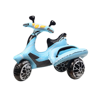 3D Standing Motorcycle Balloon for Birthday Party Decor | Realistic Foil Balloon