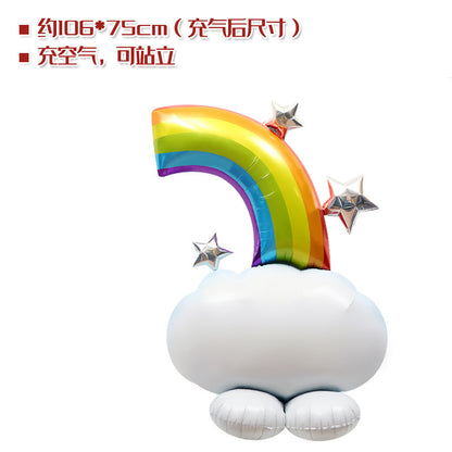 Toys Balloon Romantic Cute Oversized Unicorn Cartoon Aluminum Balloon