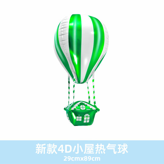 Promotional 3D 4D Floating Balloon Hot Air Gift Original Aluminum Film 50pcs Min.
