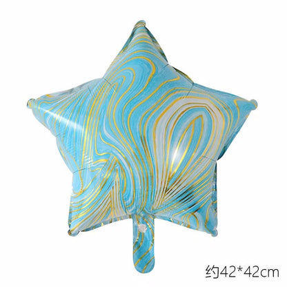 Billion Balloons New 18-Inch Love Star Aluminum Balloon Min.100PCS