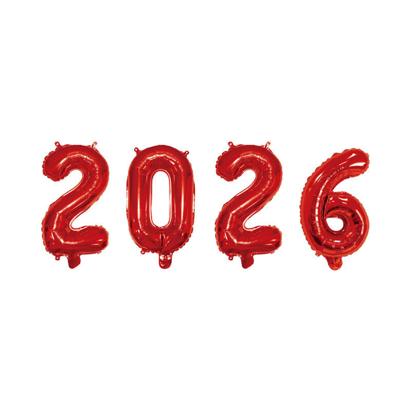 16" 32" New Year Balloons for 2026 - Min.10PCS