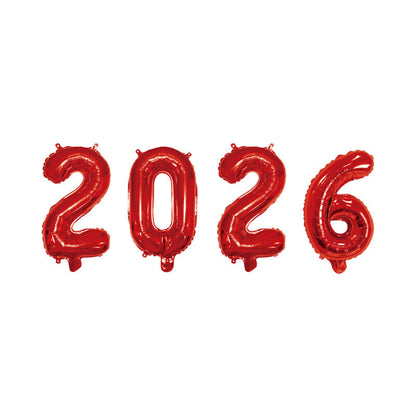 16" 32" New Year Balloons for 2026 - Min.10PCS