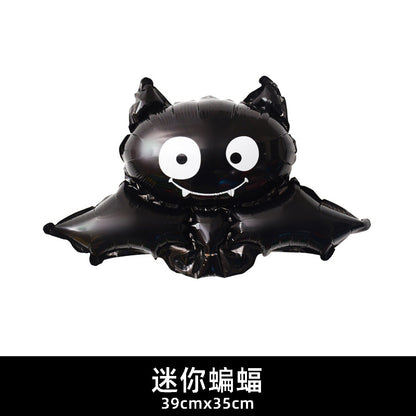 Mini Halloween Decor Balloons Ghost Festival Bat Pumpkin Skull Film Min.100PCS