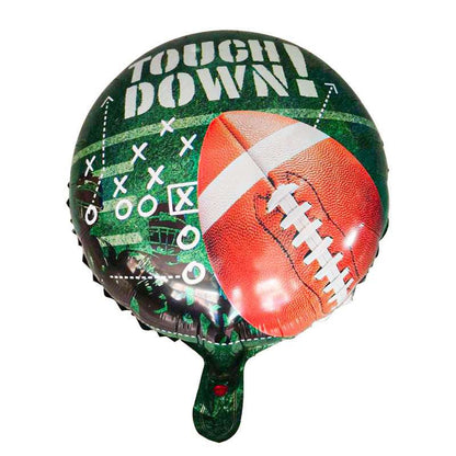 18-Inch Rugby Basketball Football Volleyball-Shaped Baseball Aluminum Balloon Wholesale