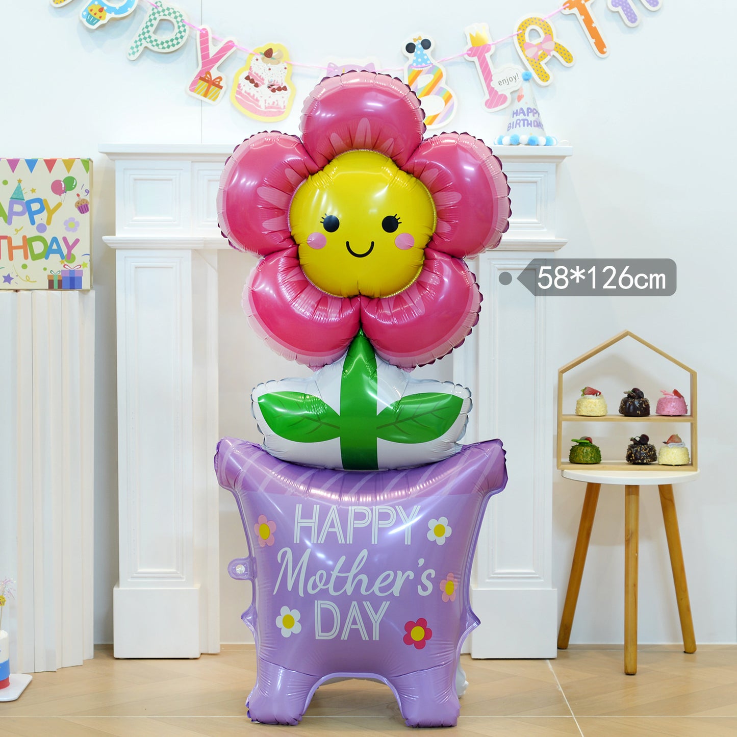 Large Cartoon Aluminum Film Balloon Standing Base Party Min.50PCS